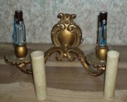 FIXTURE MURALE EN BRONZE 